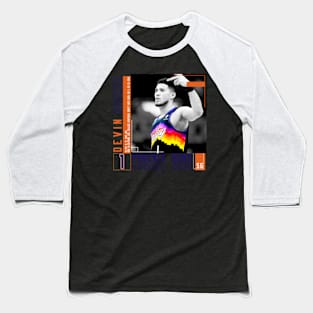 Devin Booker Paper Poster Baseball T-Shirt